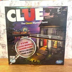 New Clue Board Game with Second Crime Scene